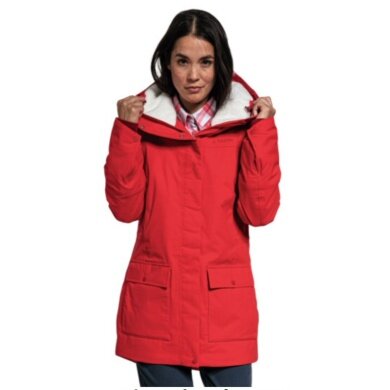 Schöffel Winter Parka Rotterdam (waterproof and windproof) pink women