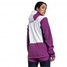 Schöffel Softshell Jacket Miara (windproof, water-repellent) white/purple Women