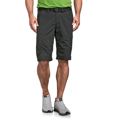 Schöffel Travel-Hiking Pants Silvaplana2 short (UV protection) black Men