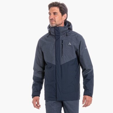 Schöffel Winter Jacket Keylong 3in1 dark blue Men (Size 48)