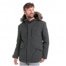 Schöffel Down Winter Jacket Down Budapest ravengrau Men