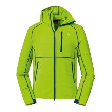 Schöffel Fleece Jacket Ramezza Hoody (breathable, quick-drying, warm) lime green Men