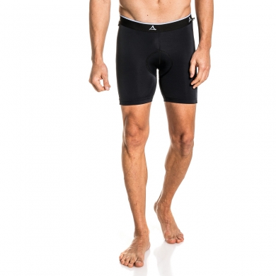 Schöffel Cycling Shorts Skin Pants 2h (anatomical padding, comfortable, odor-resistant) short black Men