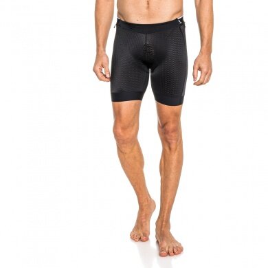 Schöffel Cycling Shorts Skin Pants 8h (3D Thermo-formed Padding, Comfortable) Short Black Men's