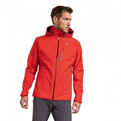 Schöffel Trekking-Hiking Jacket Arnspitze (waterproof, 2-layer VENTURI) goji berry red Men