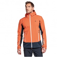 Schöffel Softshell Jacket Miara (windproof, water-repellent) red/orange men's