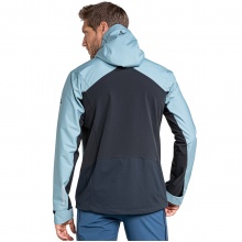 Schöffel Softshell Jacket Miara (windproof, water-repellent) light blue/dark blue Men