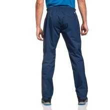 Schöffel Rain Hiking Trousers 2.5-Layer Tegelberg (waterproof and windproof) dress blue Men's