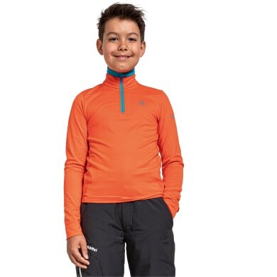 Schöffel Long Sleeve Shirt Napoli2 Halfzip orange Kids