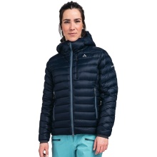 Schöffel Winter Down Jacket Down Silvretta (lightweight, windproof, breathable) dark blue Women