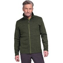 Schöffel Fleece Jacket Aurora (stand-up collar, quick-drying, warm) khaki green Men