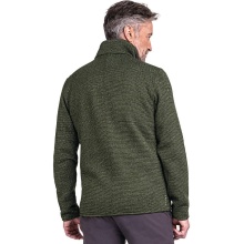 Schöffel Fleece Jacket Aurora (stand-up collar, quick-drying, warm) khaki green Men