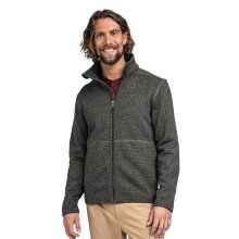 Schöffel Fleece Jacket Aurora (stand-up collar, quick-drying, warm) asphalt grey Men