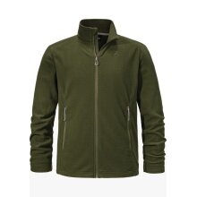 Schöffel Fleece Jacket Cincinnati3 (breathable, quick-drying, warm, 2-way stretch) khaki green Men