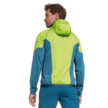 Schöffel Fleece Jacket Forillon Hoody (breathable, quick-drying, warm) lime/green Men