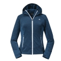 Schöffel Fleece Jacket Forillon Hoody (Hood, quick-drying) dark blue Women