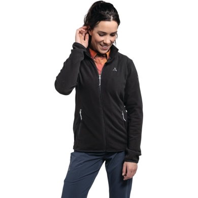 Schöffel Fleece Jacket Hiking Style Ash (high moisture transport) black Ladies