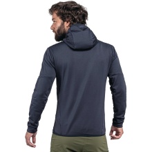 Schöffel Fleece Jacket Hydalen Hoody (breathable, quick-drying, 2-way stretch) navy blue Men