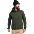 Schöffel Fleece Jacket Lakefield with Stand-up Collar (breathable, warm) dark green Men