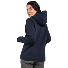 Schöffel Fleece Jacket Lakefield Hoody (breathable, quick-drying, warm) navy blue ladies