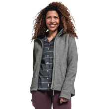 Schöffel Fleece Jacket Lakefield Hoody (breathable, quick-drying, warm) grey ladies