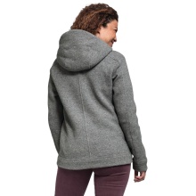 Schöffel Fleece Jacket Lakefield Hoody (breathable, quick-drying, warm) grey ladies