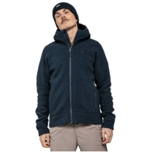 Schöffel Fleece Jacket Lakefield Hoody with Hood (breathable, warm) dark blue Men