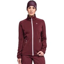 Schöffel Fleece Jacket Lodron (4-way stretch) burgundy Women