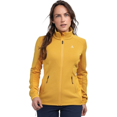 Schöffel Lodron Fleece Jacket (4-Way Stretch) yellow Ladies