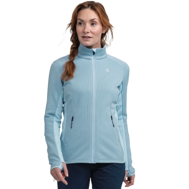 Schöffel Lodron Fleece Jacket (4-Way Stretch) Light Blue Ladies