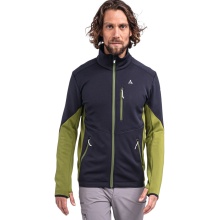 Schöffel Fleece Jacket Lodron (4-Way Stretch) navy green men's