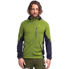 Schöffel Fleece Jacket Lodron Hoody (4-Way Stretch, Quick Drying, Warm) Green Men's