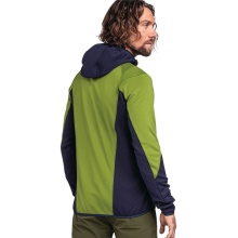 Schöffel Fleece Jacket Lodron Hoody (4-Way Stretch, Quick Drying, Warm) Green Men's