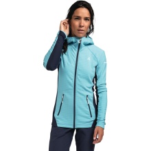 Schöffel Fleece Jacket Monte Sart Hoody (maximum freedom of movement) light blue ladies