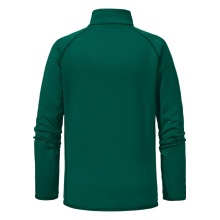 Schöffel Fleece Jacket Nebelhorn Ski (stand-up collar, warm) dark green Kids