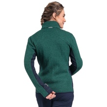 Schöffel Fleece Jacket Oberau Zipln (high moisture transport, very warm) green Women