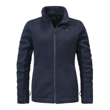 Schöffel Fleece Jacket Oberau Zipln (high moisture transport, very warm) dark blue Women