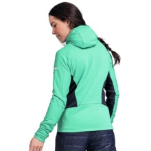 Schöffel Fleece Jacket Rotbach Hoody (Hood, 2-way stretch, quick-drying, breathable) mint green Women