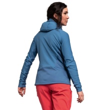 Schöffel Fleece Jacket Rotbach Hoody (Hood, 2-way stretch, quick-drying, breathable) blue Women