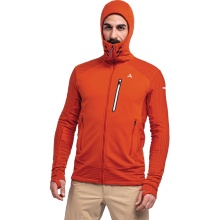 Schöffel Fleece Jacket Rotbach Hoody (Hood, robust, elastic) orange Men