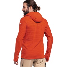 Schöffel Fleece Jacket Rotbach Hoody (Hood, robust, elastic) orange Men