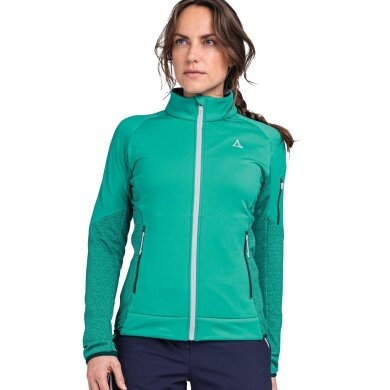 Schöffel Fleece Jacket Schruns (high moisture transport) green Women