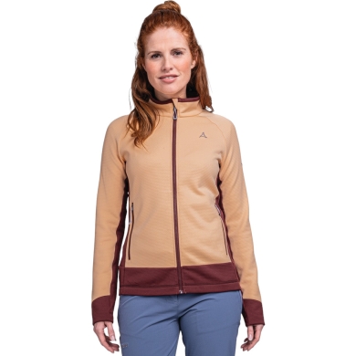 Schöffel Fleece Jacket Steinach (high moisture transport) orange ladies