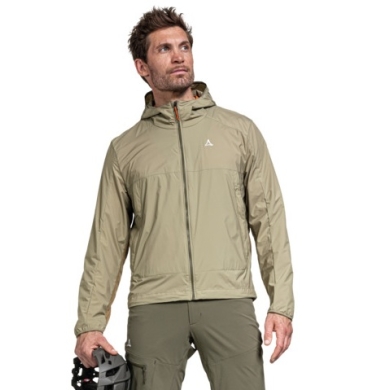 Schöffel Bike Hybrid Jacket Valve (windproof, lightweight) sand brown Men