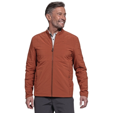 Schöffel Insulation Jacket Bozen (4-Way Stretch, Windproof) Red/Brown Men's