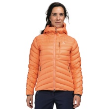 Schöffel Winter Insulation Jacket Down Tschierval (lightweight, windproof, breathable) orange Women