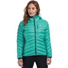 Schöffel Winter Insulation Jacket Down Tschierval (lightweight, windproof, breathable) green Women