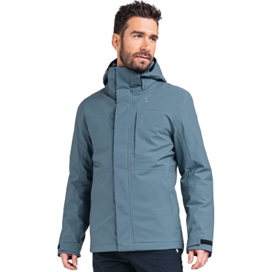 Schöffel Winter Hiking Jacket Insulated Bastianisee (waterproof, breathable) light blue Men