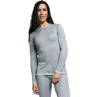 Schöffel Functional Underwear Long Sleeve Merino Sport (quick-drying) grey Women