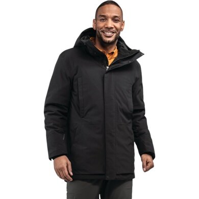 Schöffel Winter Parka Urban Insulated Style Crivat Parka (waterproof, 2-way stretch) black Men's